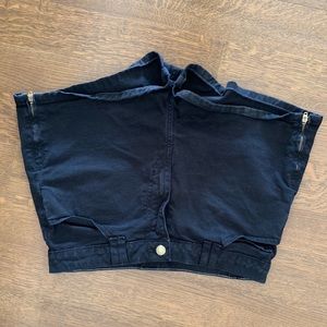 American Apparel black shorts size 28/29